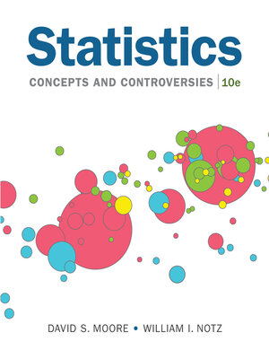 cover image of Statistics: Concepts and Controversies